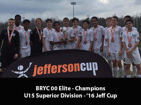 00 Elite Boys - Champions of the 2016 Jeff Cup