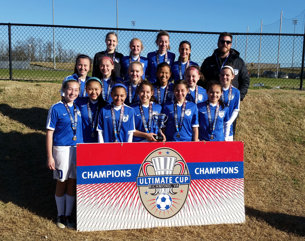 02/03 Girls - Ultimate Cup Champions