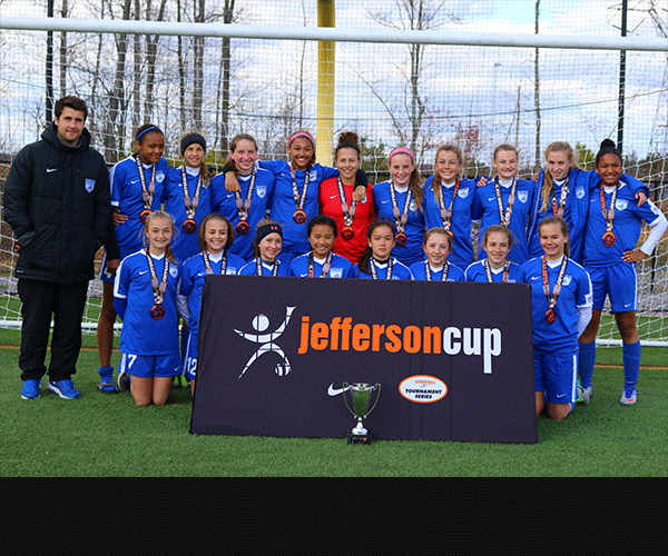 03/04 Girls - Finalists @ Jeff Cup