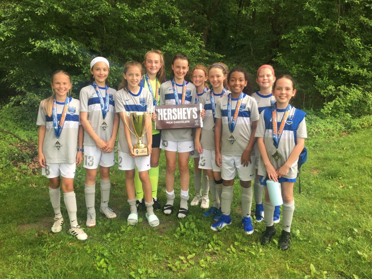 U12G Elite Victorious at Hershey 