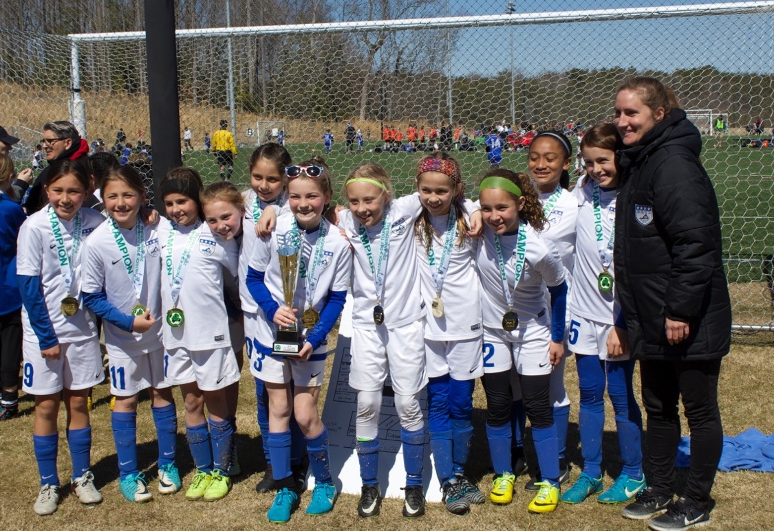 U11 Girls - Champions at St. Patrick's Day Tourney