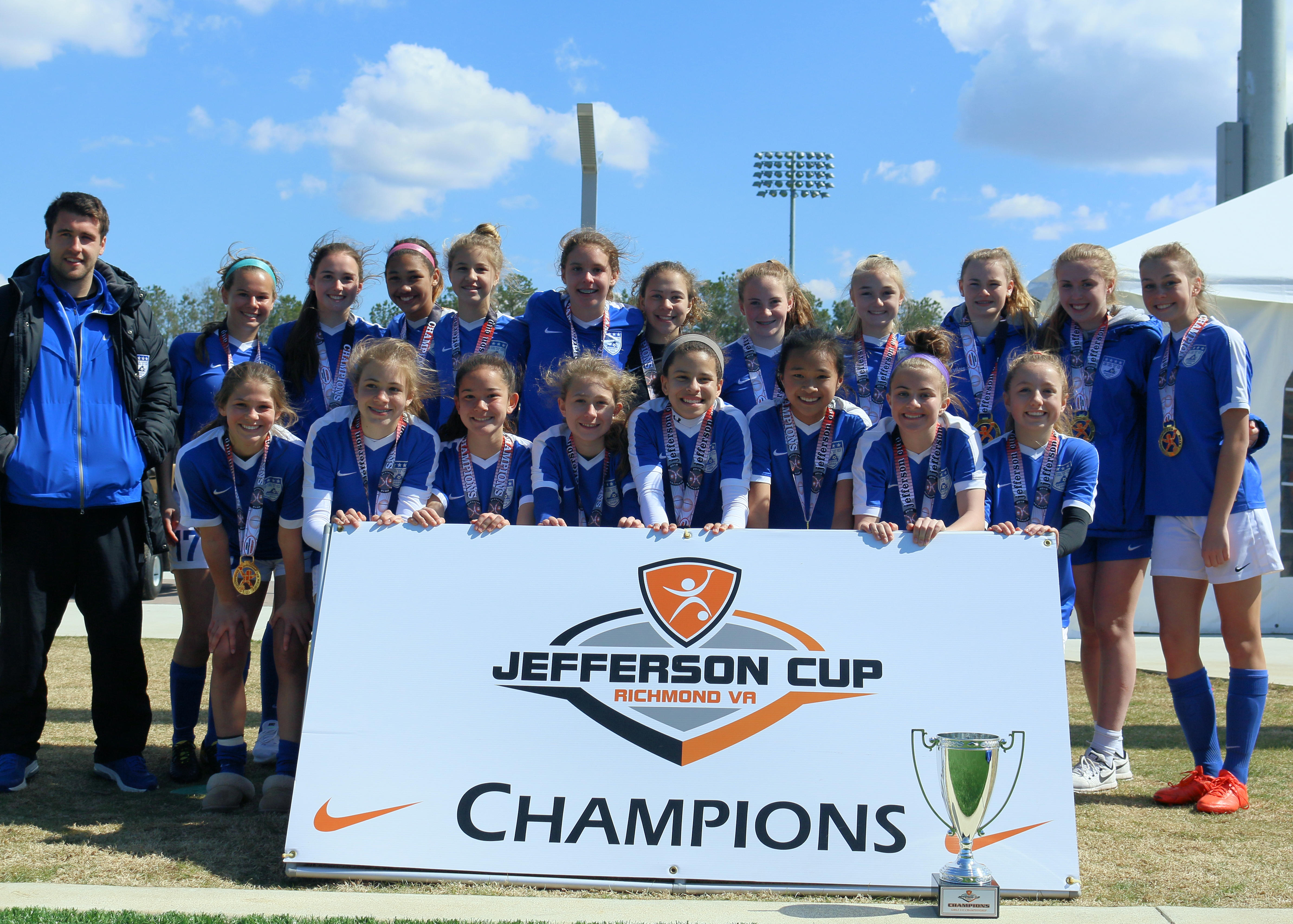 U15G Capture Top Spot at Jeff Cup